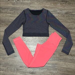 EUC Lululemon Matching Set. Size Top 6/Bottom 4